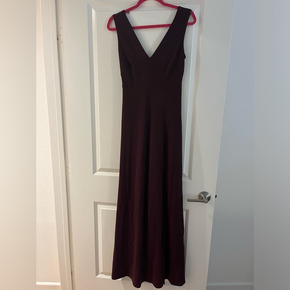 Birdy Grey Shamin Dress Crepe Cabernet - Picture 2 of 4